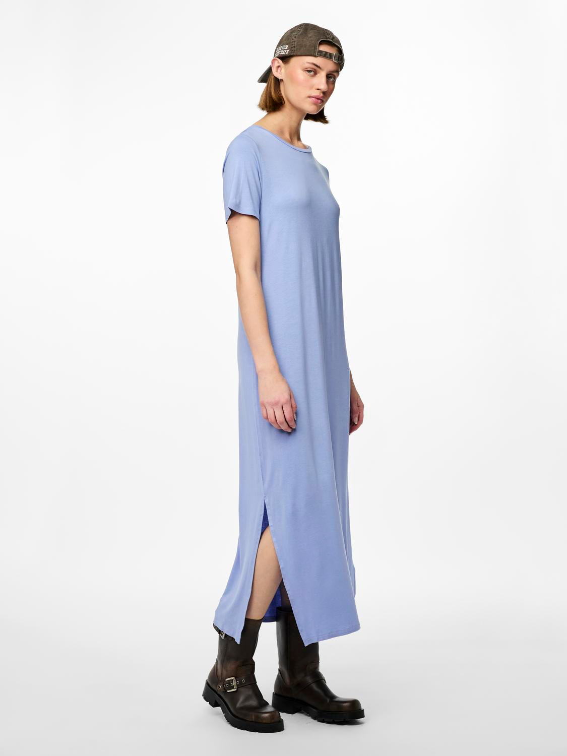 PCSOFIA Long Dress - Hydrangea